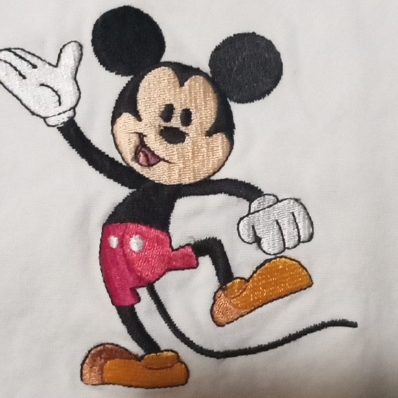 Disney "Mouse Wares" Embroidered Mickey & Minnie Mouse Tea Towels-(2) Vintage - Picture 3 of 16